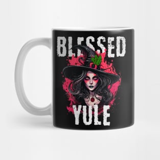 Blessed Yule Witch Mug